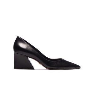 L’Intervalle Enrica Black Leather Shoes